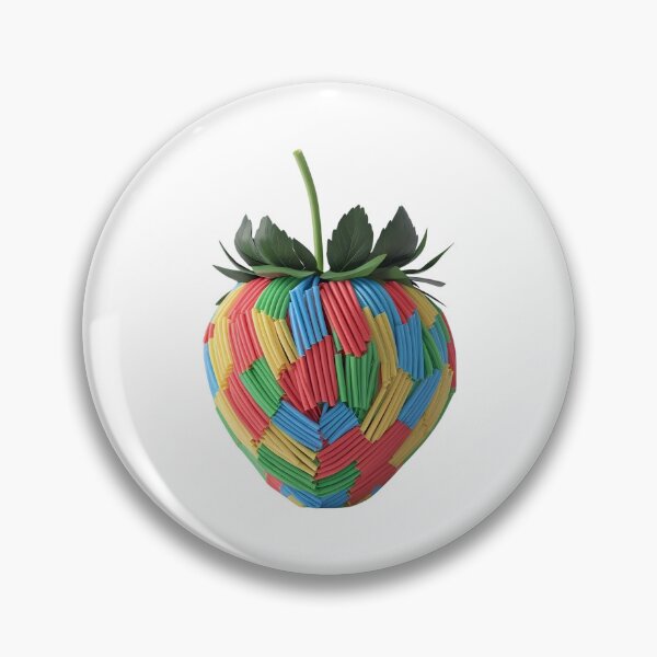 Item preview, Sweet & Sippy – Colorful Strawberry Straw Art designed and sold by RvinJo8.