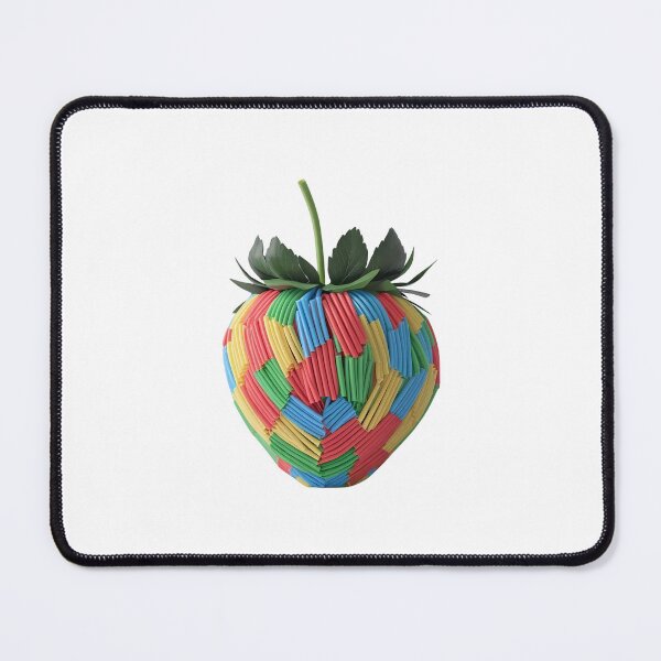 Item preview, Sweet & Sippy – Colorful Strawberry Straw Art designed and sold by RvinJo8.