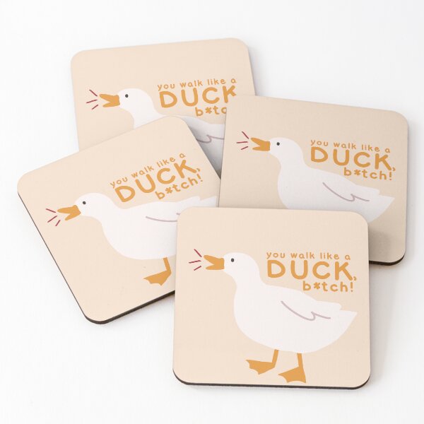 Item preview, You Walk Like A DUCK, B*TCH! designed and sold by smeraldosecrets.