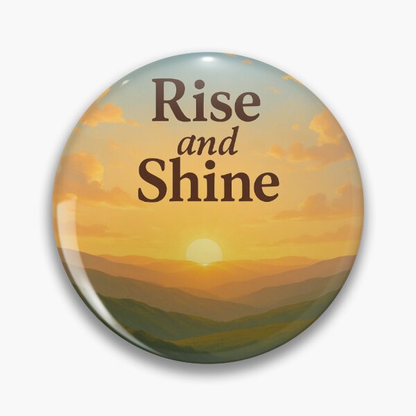 Item preview, Rise and Shine — Golden Sunrise Scenic Inspiration designed and sold by Ranzors-Shop.