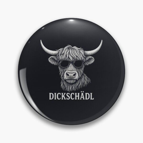 Item preview, Highland Cow “Thickhead” – Highland cattle with sunglasses designed and sold by Bernd Friese.