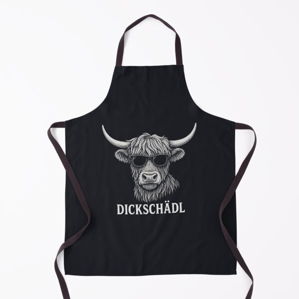 Item preview, Highland Cow “Thickhead” – Highland cattle with sunglasses designed and sold by Bernd Friese.