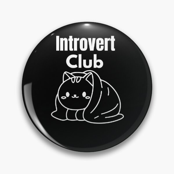Item preview, Introvert Club – Minimalist Quote for Quiet Souls designed and sold by Xulat.