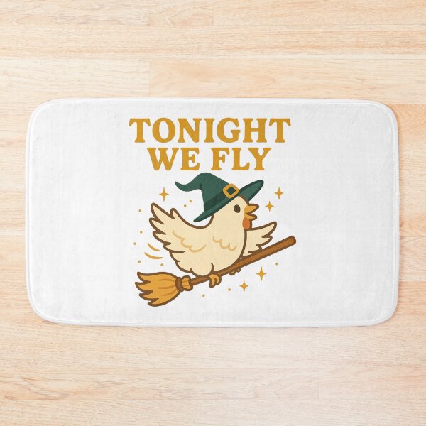 Item preview, Tonight We Fly Funny Chicken Witch Halloween designed and sold by THIENVT.
