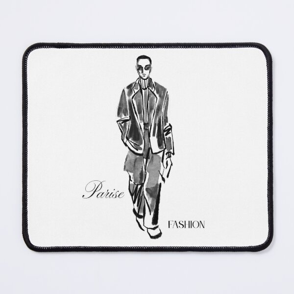 Item preview, Model Parise fashion drawing designed and sold by HEFEEL.
