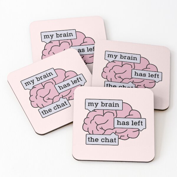 Item preview, My Brain Has Left the Chat designed and sold by divasturtle.