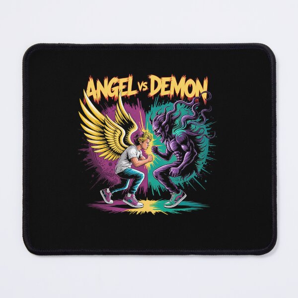 Item preview, Angel vs Demon – Urban Mystic Streetwear Design designed and sold by Zenka Design's.