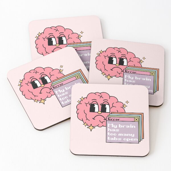 Item preview, My Brain Has Too Many Tabs Open designed and sold by divasturtle.