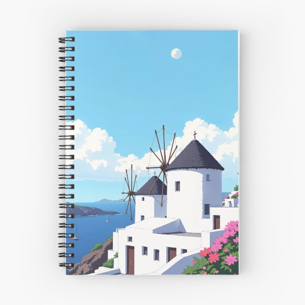 Item preview, Los molinos de viento de Santorini designed and sold by Jamil Sultanli.
