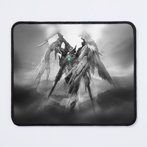 Item preview, Wing Gundam Artwork black white designed and sold by sabartgunpla.