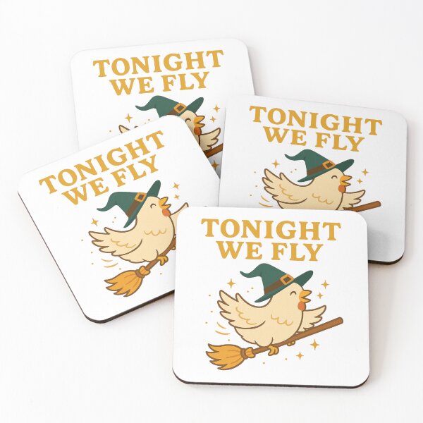 Item preview, Funny Halloween Tonight We Fly Chicken Witch  designed and sold by THIENVT.