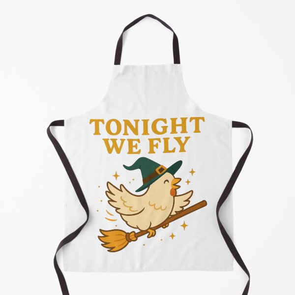Item preview, Funny Halloween Tonight We Fly Chicken Witch  designed and sold by THIENVT.