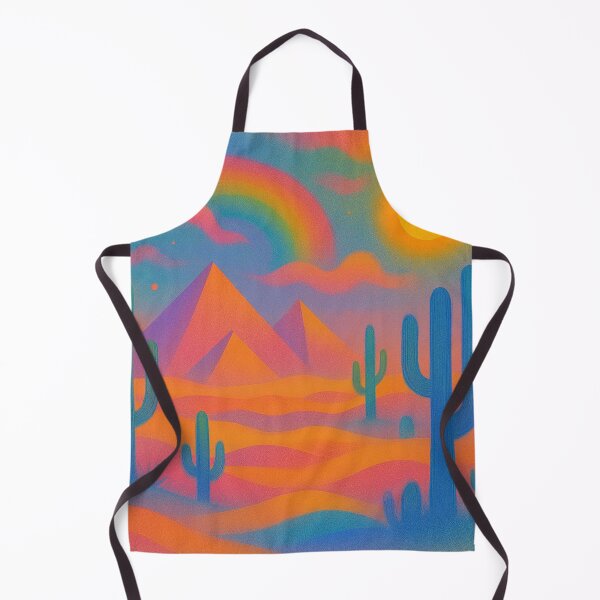 Item preview, Neon Desert Pyramids Vista designed and sold by zzz888.
