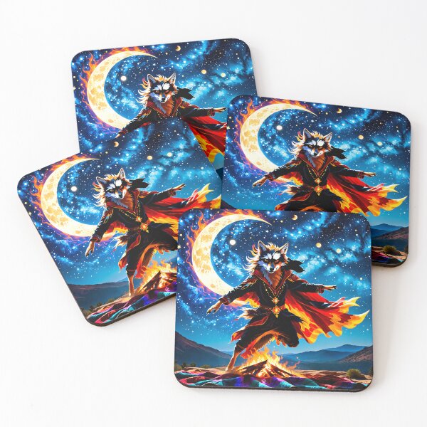 Item preview, Mica Collection - Trickster Dancing in Firelight designed and sold by Nightcoder Designs.
