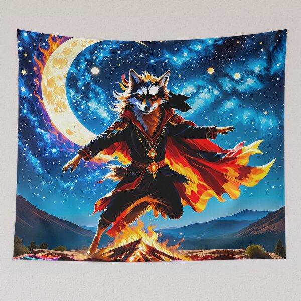 Item preview, Mica Collection - Trickster Dancing in Firelight designed and sold by Nightcoder Designs.