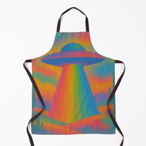 Item preview, Rainbow Beam UFO Desert Arrival designed and sold by zzz888.