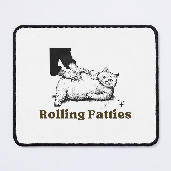 Item preview, Rolling Fatties Cat designed and sold by LifmusGoDesigns.