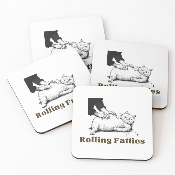 Item preview, Rolling Fatties Cat designed and sold by LifmusGoDesigns.