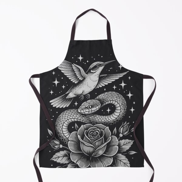 Item preview, Bird Snake Rose designed and sold by CreepyCornerArt.