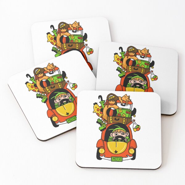 Item preview, On My Way – Whimsical Road Trip designed and sold by LittleMoth.