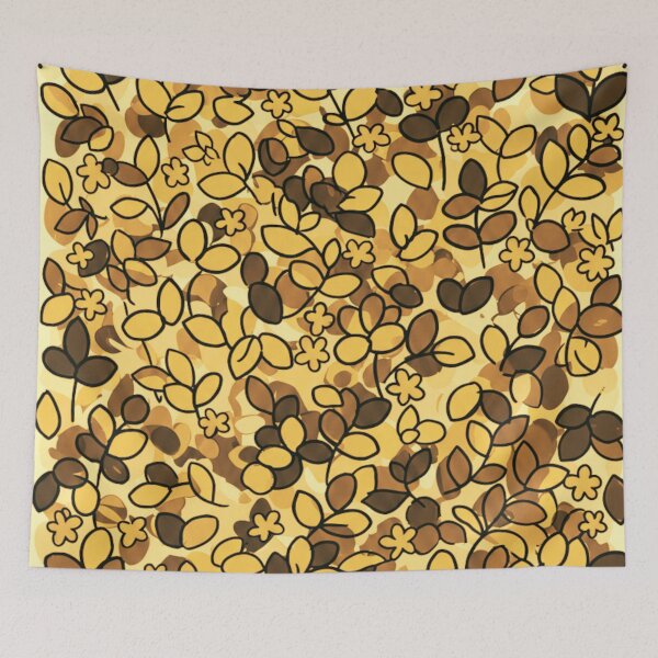 Item preview, Golden Whimsy Thicket designed and sold by LyssasMindArt.