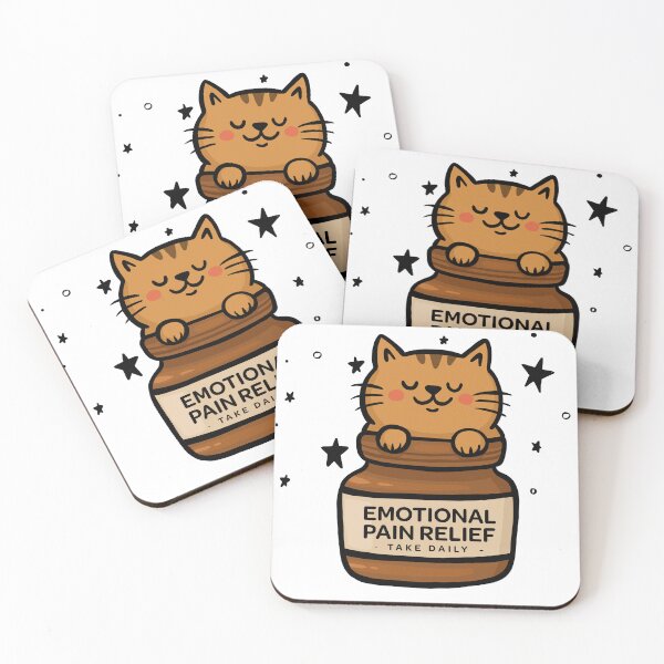 Item preview, Emotional Support Cat – Daily Dose of Happiness & Comfort designed and sold by Tattyarts.