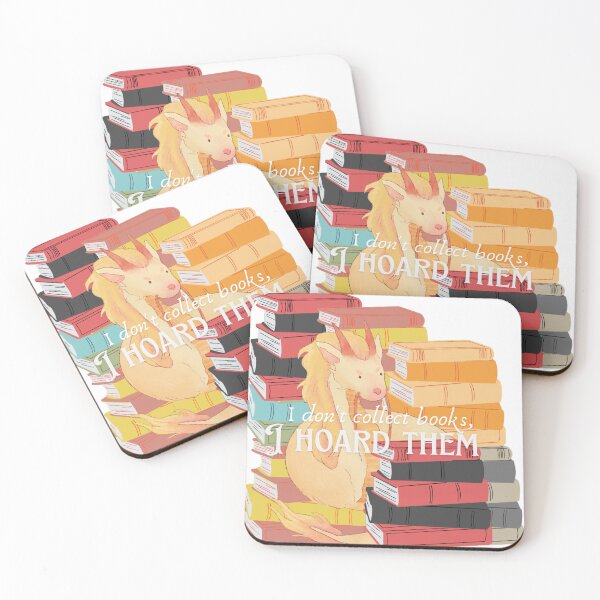 Item preview, Book Hoarder Dragon Lover designed and sold by eggface.sandwich.