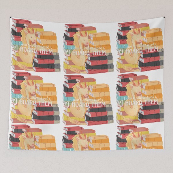 Item preview, Book Hoarder Dragon Lover designed and sold by eggface.sandwich.