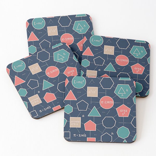 Item preview, Back to School Mathematics and Geometry Shapes Math Formulas designed and sold by dxange.