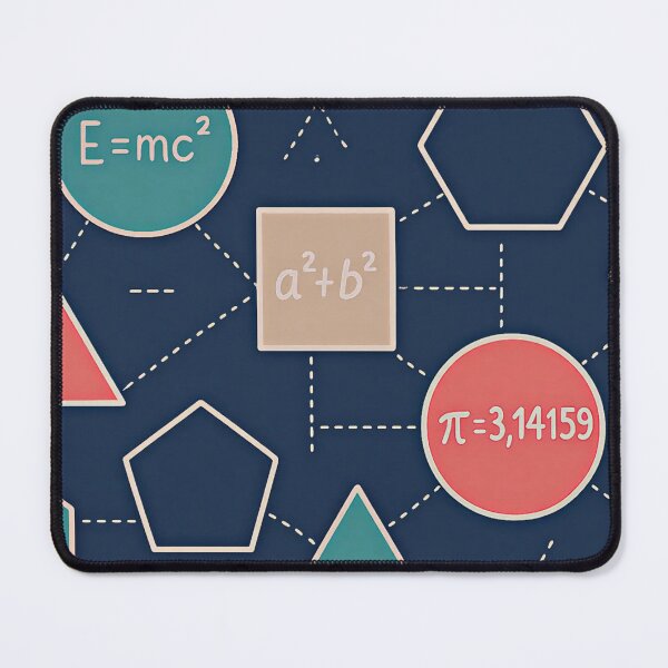 Item preview, Back to School Mathematics and Geometry Shapes Math Formulas designed and sold by dxange.