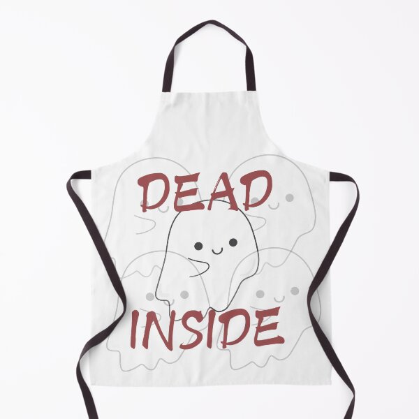 Item preview, Dead Inside Ghost Design Sticker, Pin, Print, Magnet designed and sold by eggface.sandwich.