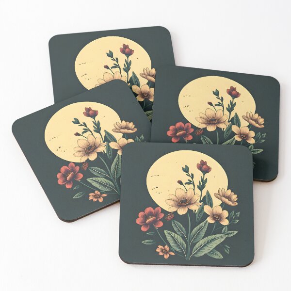 Item preview, Moonlit Garden Bloom designed and sold by lKOSMOXSTORE.