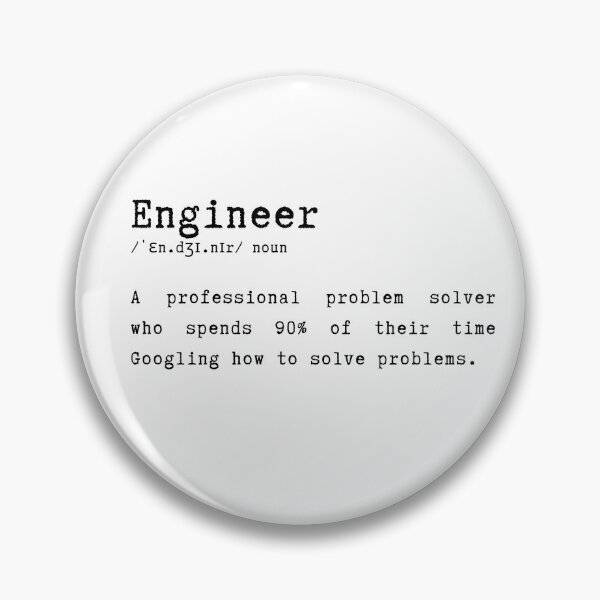 Item preview, Funny Engineer Definition T-Shirt – Problem Solver Humor designed and sold by HasHs.