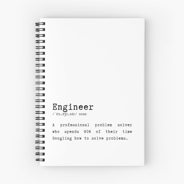Item preview, Funny Engineer Definition T-Shirt – Problem Solver Humor designed and sold by HasHs.