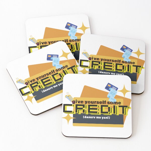 Item preview, Credit Score deserve Design Pin, Sticker, Art, Magnet, etc. designed and sold by eggface.sandwich.