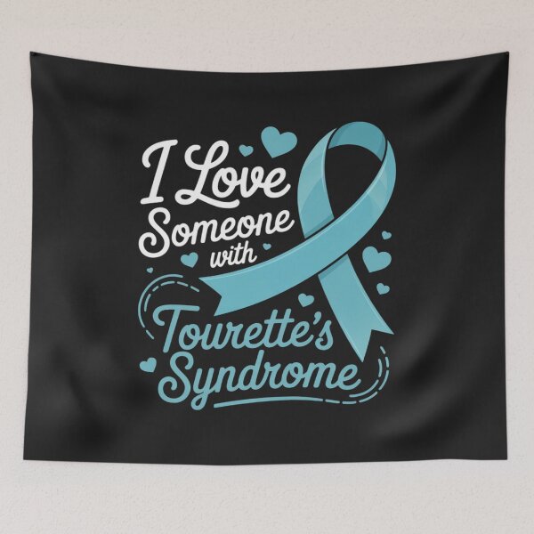 Item preview, I Love Someone With Tourette's Syndrome Awareness designed and sold by ConceptualVibes.