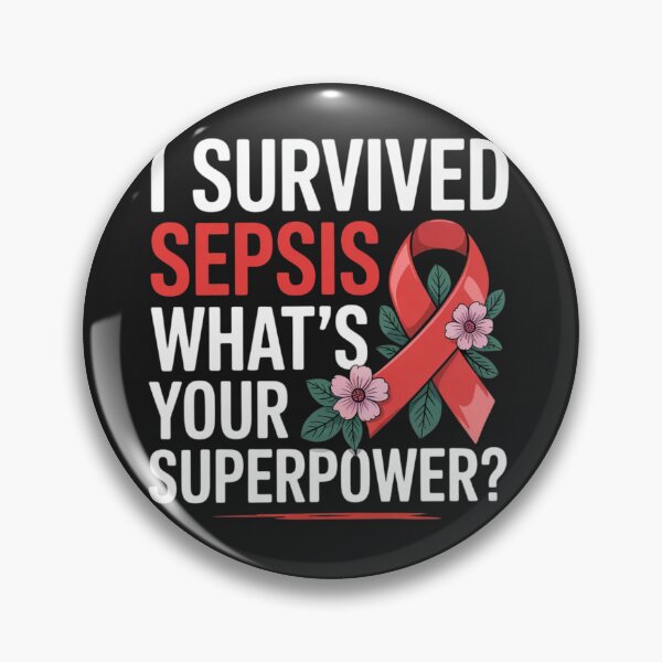Item preview, I Survived Sepsis What's Your Superpower Sepsis designed and sold by ConceptualVibes.