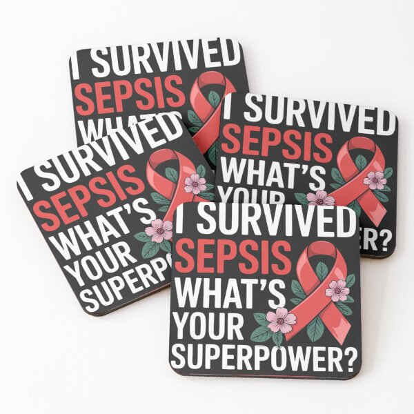 Item preview, I Survived Sepsis What's Your Superpower Sepsis designed and sold by ConceptualVibes.