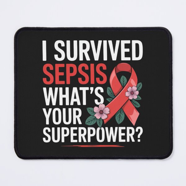Item preview, I Survived Sepsis What's Your Superpower Sepsis designed and sold by ConceptualVibes.