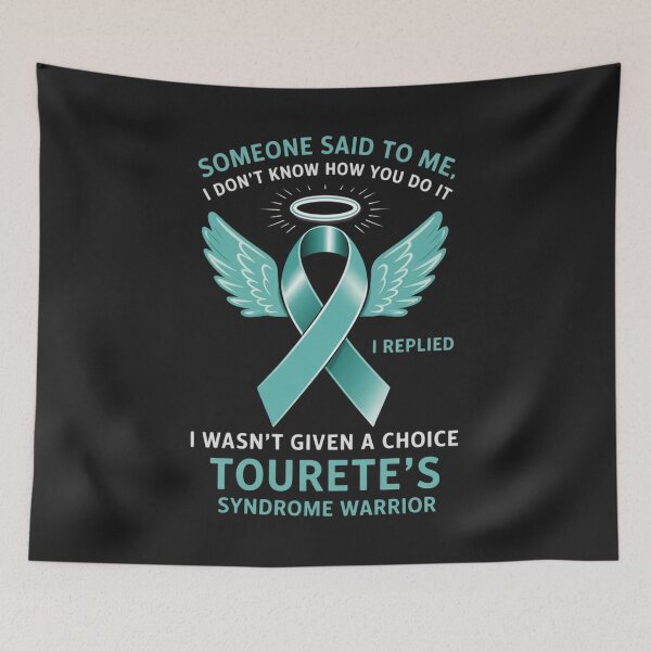 Item preview, I wasn't given a choice TOURETTE'S SYNDROME warrior designed and sold by ConceptualVibes.