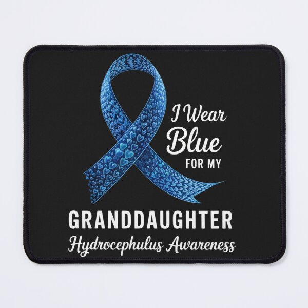 Item preview, I Wear Blue For My Granddaughter Hydrocephalus Awareness T-Shirt designed and sold by ConceptualVibes.