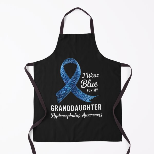Item preview, I Wear Blue For My Granddaughter Hydrocephalus Awareness T-Shirt designed and sold by ConceptualVibes.