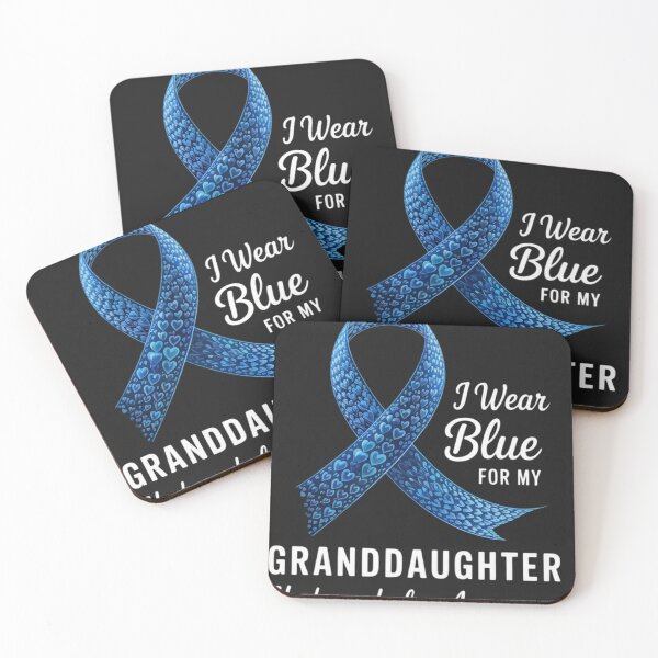 Item preview, I Wear Blue For My Granddaughter Hydrocephalus Awareness T-Shirt designed and sold by ConceptualVibes.