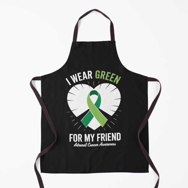 Item preview, I Wear Green For My Friend Adrenal Cancer Awareness designed and sold by ConceptualVibes.