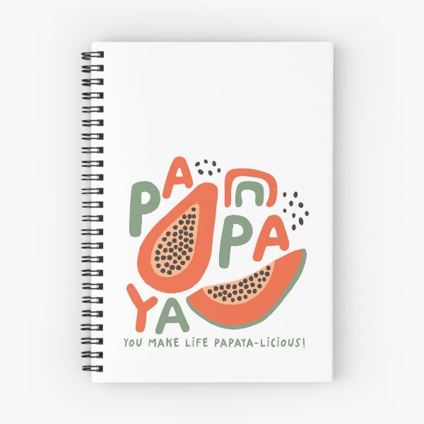 Item preview, Tropical Papaya Fruit Illustration - Fresh Summer Vibes designed and sold by HasHs.
