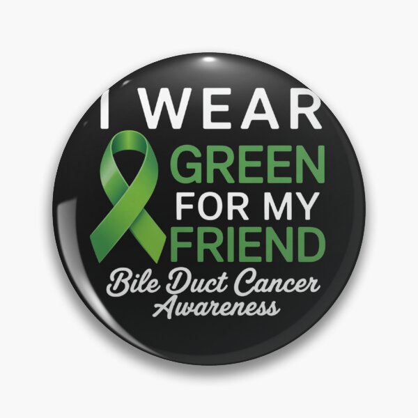 Item preview, I Wear Green For My Friend Bile Duct Cancer Awareness designed and sold by ConceptualVibes.