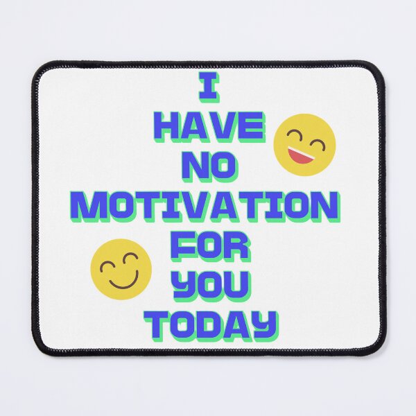 Item preview, No Motivation? Design Pin, Sticker, Magnet, Shirt, Art, etc. designed and sold by eggface.sandwich.