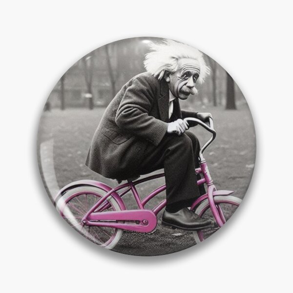 Item preview, "E=mc Wheee! — Einstein's Ride of Relativity" designed and sold by Print Fiction.