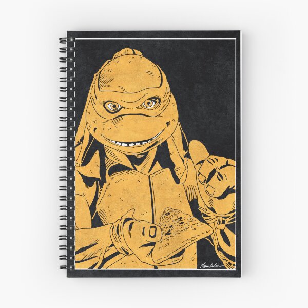 Item preview, MICHELANGELO - Teenage Mutant Ninja Turtles  (Monochrome) designed and sold by FamousWeirdosRB.