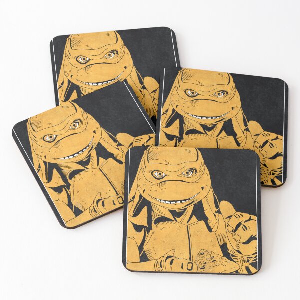 Item preview, MICHELANGELO - Teenage Mutant Ninja Turtles  (Monochrome) designed and sold by FamousWeirdosRB.